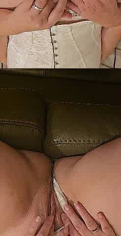 Irish hotwife mother i'd like to fuck rubbing snatch on wedding night