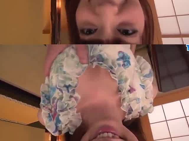 Happy Japanese Teen 18+ Chick Cums On Wand Vibrator