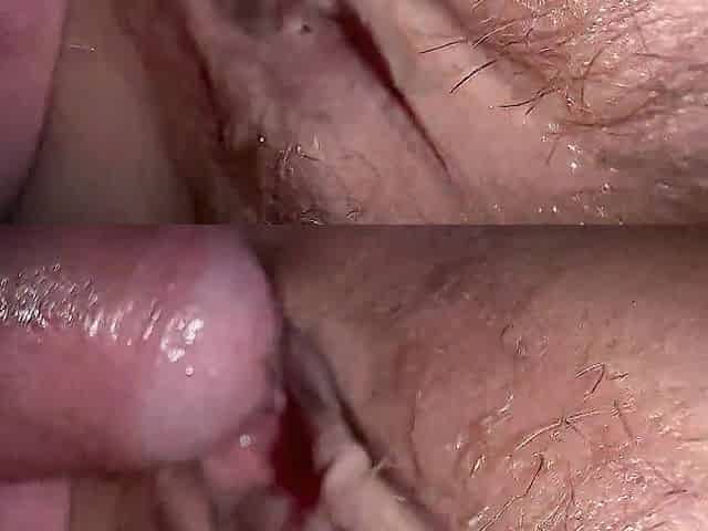 Loosing virginity on close up camera