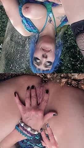 Gently Pamper My Pussy in the Forest