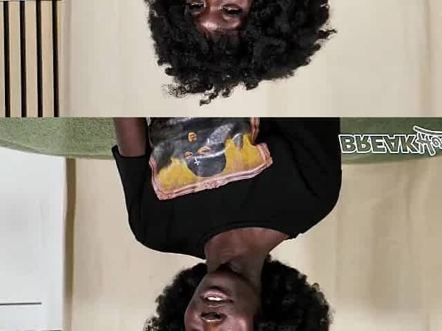 Anok Yai Looking Darksome Skin Model Mona Onyxxx Get's Filled Full of Cum