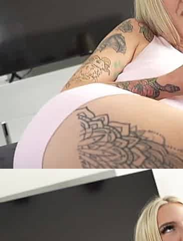 Tattoed Stepsis Cassidy Luxe Fucks Stepbro Teddy Tarantino to Use His Car