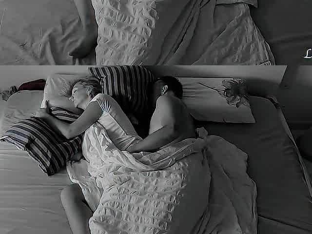 The amateur pair's wicked private pont of time was recorded at night time