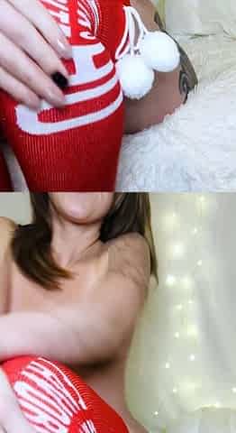 Amateur young teen solo masturbation on her livingroom