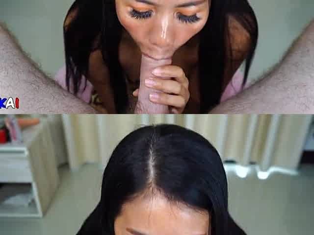 Nice-looking Oriental mother I'd like to fuck taking a Ejaculation