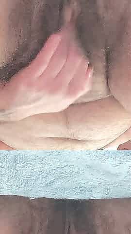 Edging My Unshaved Moist FTM Twat