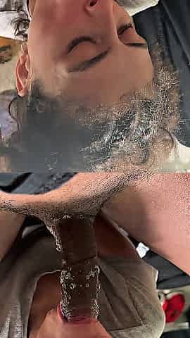 Sucking jock whilst my Bestfriend gets drilled in the background