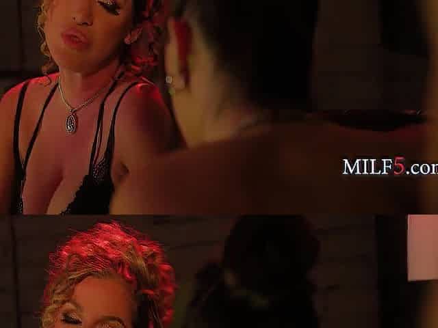 Bare Dance Off At A Disrobe Club - Kayla Paige, Aria Sloane, Chad White