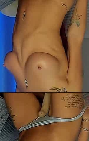 Sandy Loves to Ride Her Big Dick Toy Channing