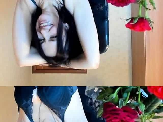 Armpit Fetish Solo with a Busty Russian Milf