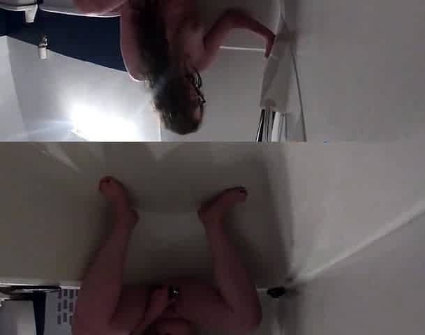 KittenisaSlut: Big-Tit Brunette's Solo Squirting Show