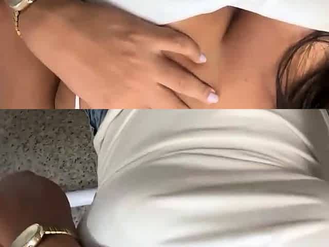 Cumming in the public bathroom