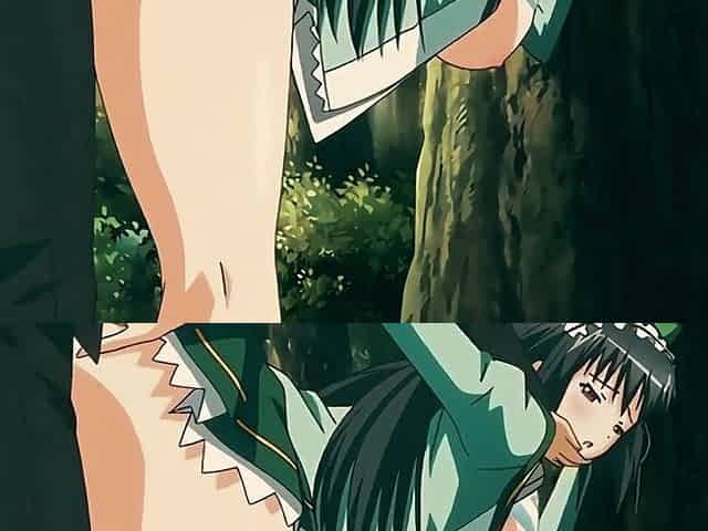 Large Boobed Gal Likes Screwing in the Forest with her Ally's Boyfriend