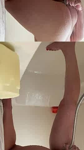 Ahanu Reed Takes a "hot" Shower