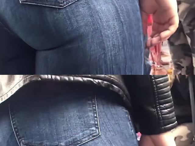 Candid Walk 46 - Blue Jeans Pawg