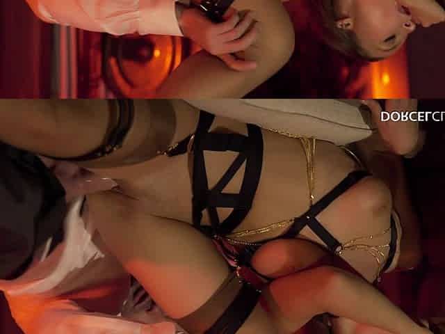Lana Rhoades kinky gangbang porn