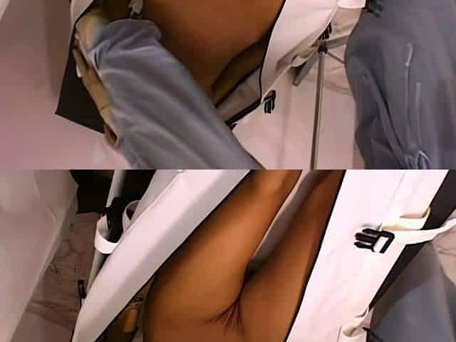 Lesbian Eve Angel licks big boobs