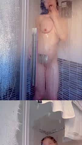 A Hot Shower Is Always a Good Opportunity to Have Some Fun and Play with My Cute Pussy...