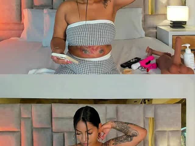 Big boobs milf masturbates with her dildo