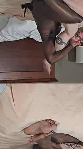 Muscle Slut Gets Creampie
