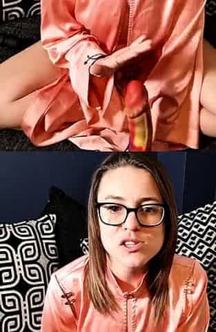 Blonde tight pussy babe solo toy fun in glamour masturbation