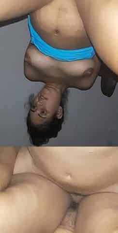 Little Vanessinha Dripping Milk on Her Breasts Like a Cow