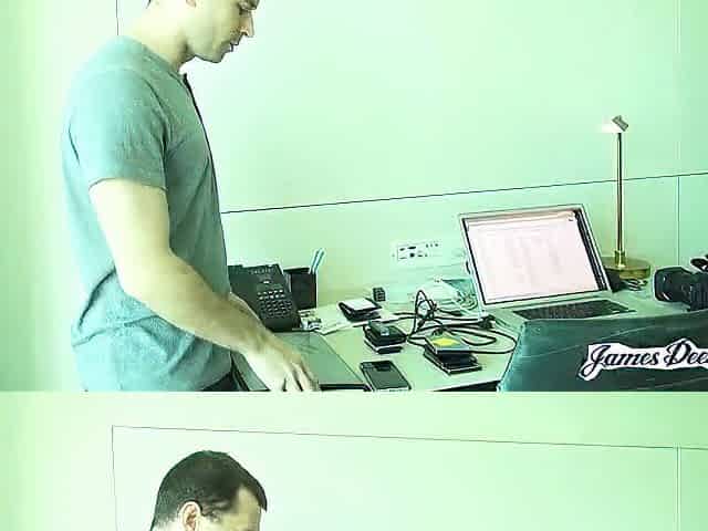 Behind the Scenes - James Deens Allies Screw His Girlfriend