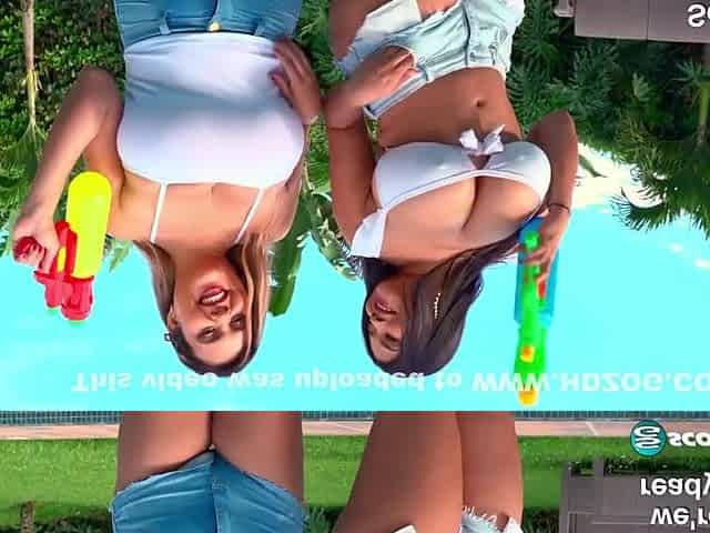 Battle Of The Wet Tank-top Stars