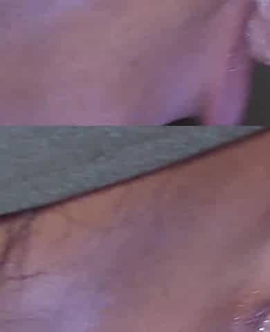 Ebony Mouth Filled up to the Brim by Big White Cock