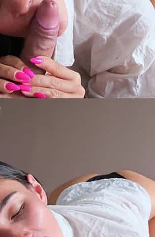Deep Passionate Blowjob at the Morning