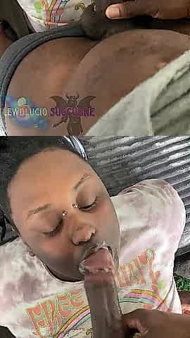Deepthroat goes eager