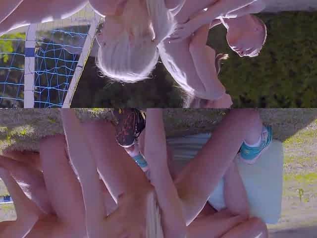 Gina Gerson and besties are fucked outddors