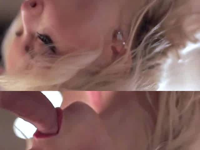 Sensual Blonde s Perfect Technique