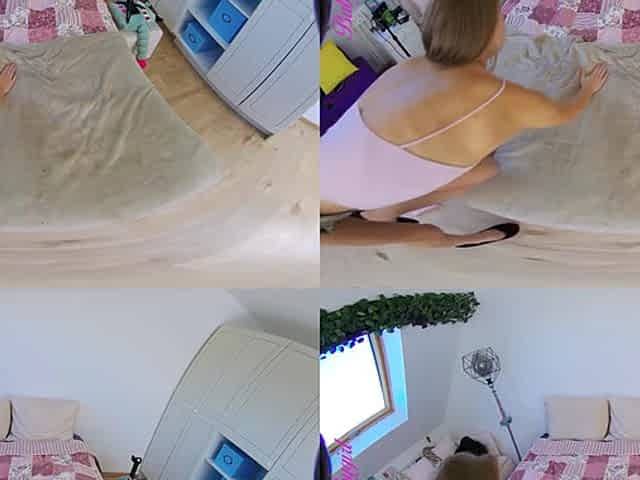 Skinny Blonde Dicked I - Bonnie Dolce Gonzo Style Amateur VR Porn