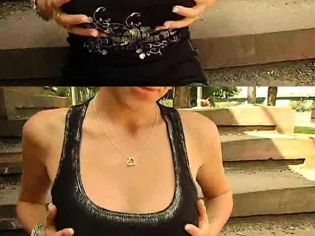 Leann amateur beautiful brunette with big boobs