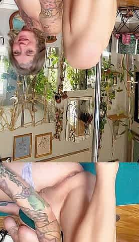 Ts Diana Deelight Double Feature vocally solo banging her allies cum out