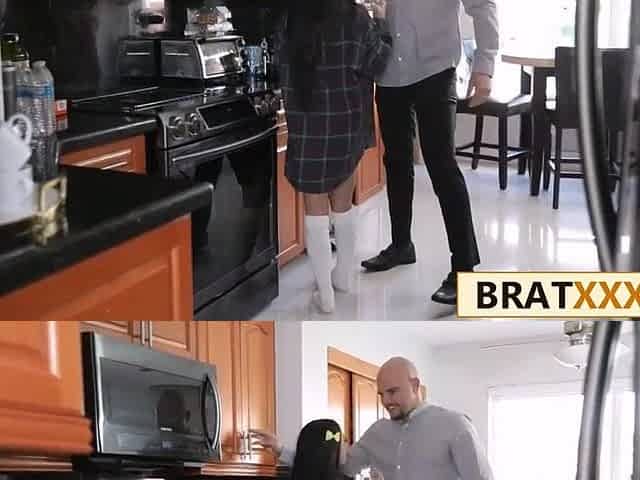 Sneaky Teen Girl Makes Peeping Tom Ditch Pics for a Real Ride