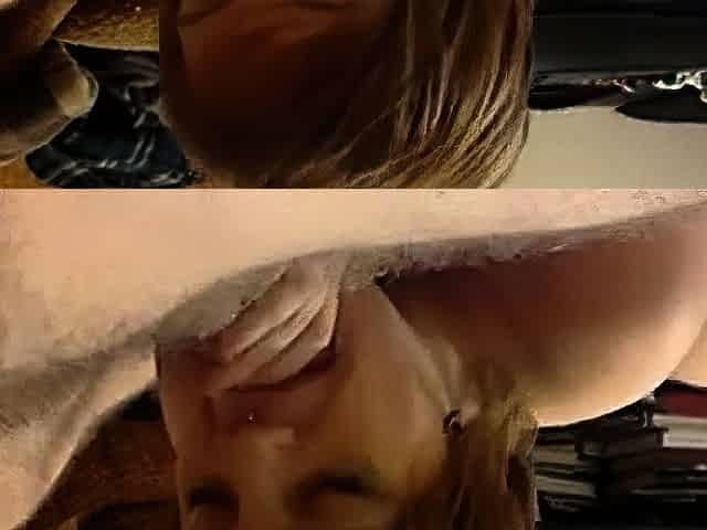 Deep-Throating Brunette Amateur Gives Blowjob