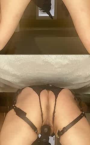 Ebony gloves Ebony sex-toy