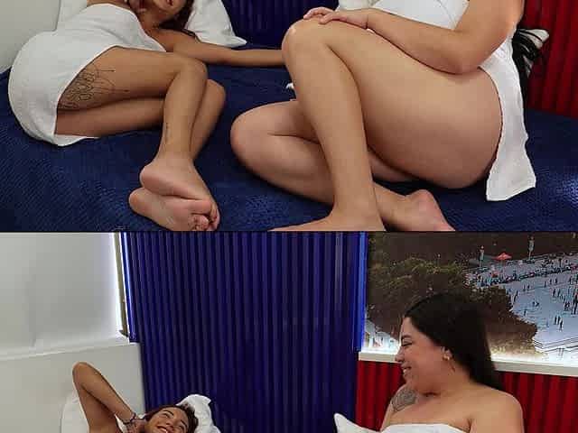 My Horny Stepmother-in-law's Divorcee Proposes to Have an Intense Threesome with My Girlfriend, and the Very Slut Accepts