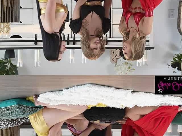 Truth or Dare Editon: Millie Morgan, Octavia Red, Violet Voss Cumming Jointly on Halloween