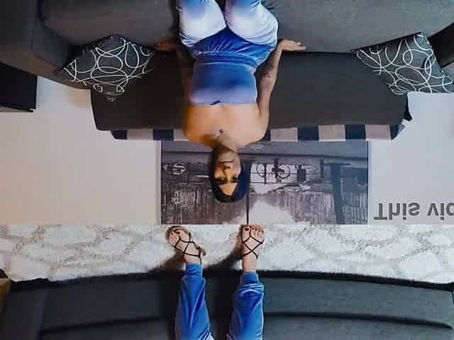 Large Butt Latin babe takes dong in her butt for the 1st time on camera
