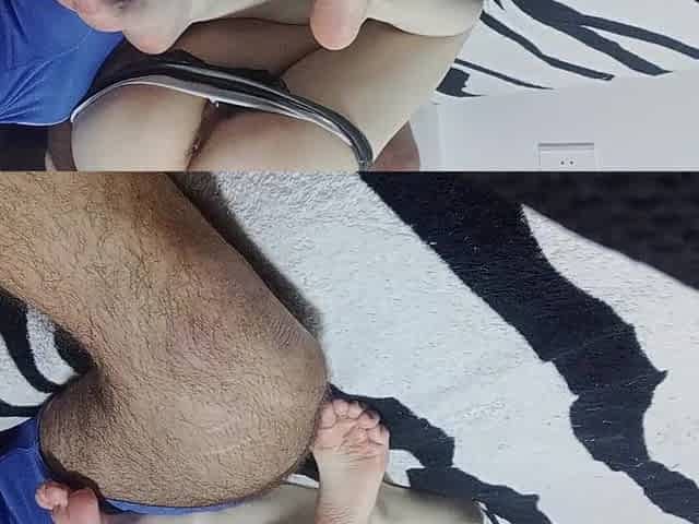POV Real Thick White Cream Leaking Out After Intense Orgasm