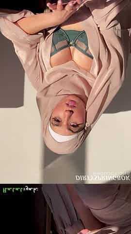 Hijabi Aliyah Gives You Cum Eating Instructions