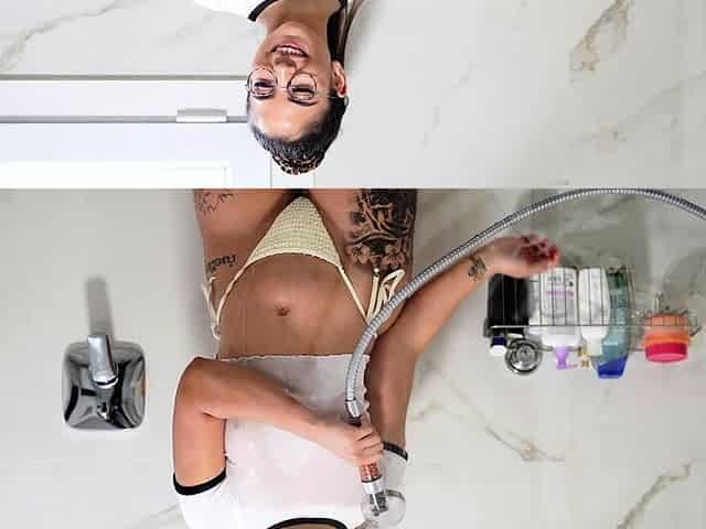 I DID AN EXPERIMENT WITH MY CLOTHES IN THE SHOWER