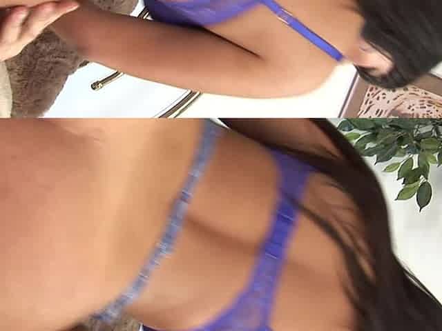 Cheating Housewives Scene 4 Lush Brunette MILF Valery Summer in Lingerie Fucking Hard and Her Husband in Front