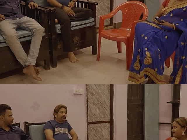 Husband invited his friend home and the two of them had fun with his wife all night long