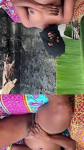 African Outdoor Hot Fuck in Hot Weather