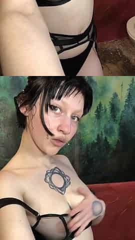 Playing with Her Virgin Pussy for the First Time and Fucking with a Huge Dildo
