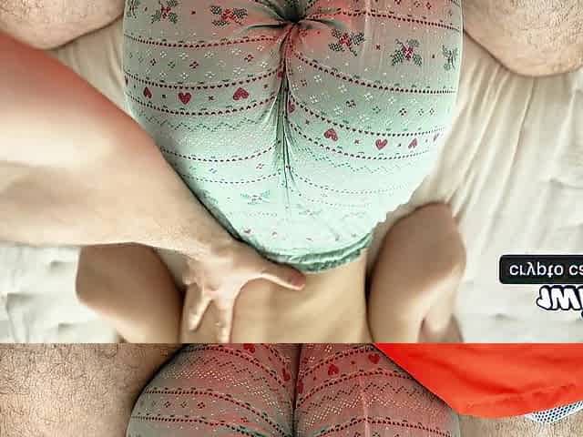 step mamma asked for a massage and started sex